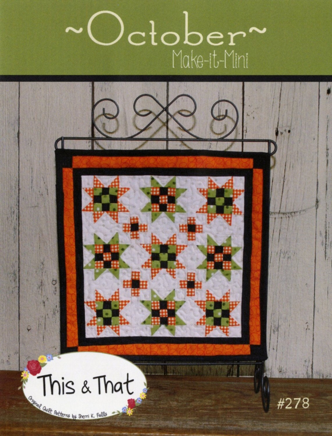 Make it Mini October TAT278 Pattern by This & That