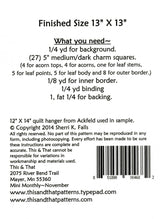 Make it Mini December TAT280 Pattern by This & That