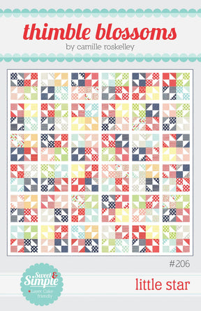 Little Star - Printed Pattern - 69” x 69" - Thimble Blossoms by Camille Roskelley of Bonnie and Camille tbl206