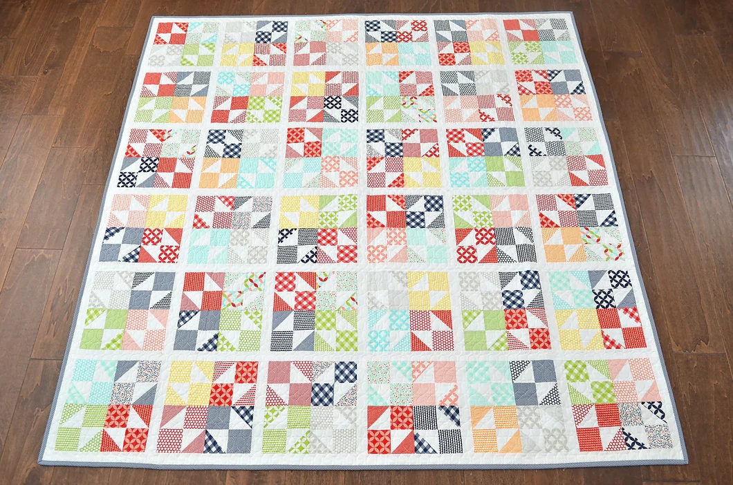 Little Star - Printed Pattern - 69” x 69" - Thimble Blossoms by Camille Roskelley of Bonnie and Camille tbl206