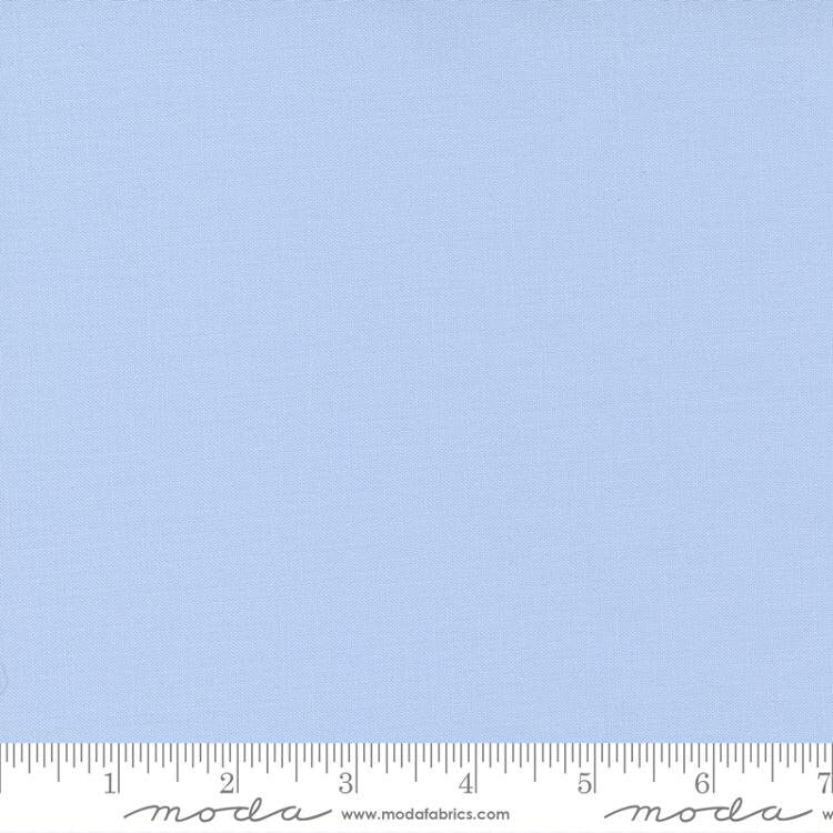 Moda Bella Solids Light Blue Yardage 9900-63 by Moda Fabrics Sold in 1/2 yard increments