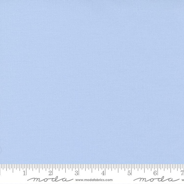 Moda Bella Solids Light Blue Yardage 9900-63 by Moda Fabrics Sold in 1/2 yard increments