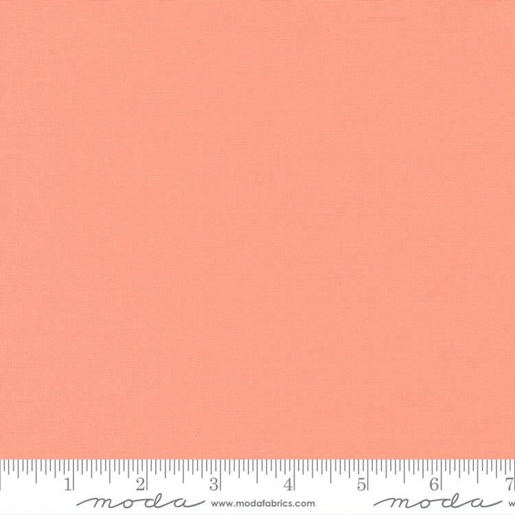 Moda Bella Solids Peach Blossom Yardage 9900-297 Sold in 1/2 yard increments