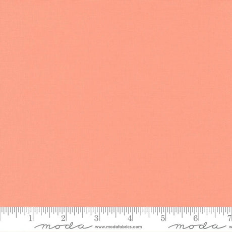Moda Bella Solids Peach Blossom Yardage 9900-297 Sold in 1/2 yard increments