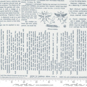 Linen Cupboard Chantilly on Charcoal Gardeners Collage by Fig Tree and Co. 20486-11 Sold in 1/2 yard Increments