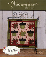 Make it Mini November TAT279 Pattern by This & That