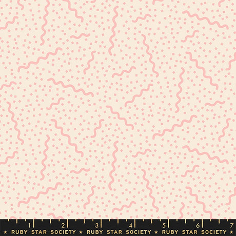 Sugar Cone Ripple Light Neon Pink Yardage RS3067-15 by Kimberly Kight of Ruby Star Society for Moda Fabrics Sold in 1/2 yard Increments