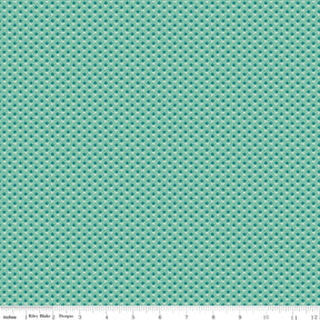 Mercantile Dearest Sea Glass Yardage C14387-Seaglass by Lori Holt of Bee in my Bonnet for Riley Blake Designs Sold in 1/2 yard increments.