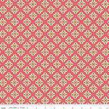 Mercantile Sentimental Tea Rose Yardage C14396-Tearose by Lori Holt of Bee in my Bonnet for Riley Blake Designs Sold in 1/2 yard increments.