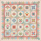 Mercantile Reminisce Raindrop Yardage C14395-Raindrop by Lori Holt of Bee in my Bonnet for Riley Blake Designs Sold in 1/2 yard increments.