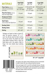 Greenhouse Quilt Pattern by Elizabeth Hartman EH037