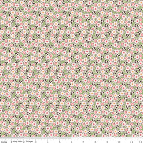 Mercantile Legacy Lettuce Yardage C14384-Lettuce by Lori Holt of Bee in my Bonnet for Riley Blake Designs Sold in 1/2 yard increments