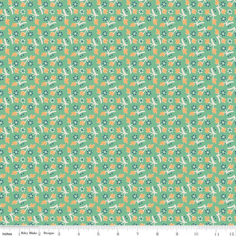Mercantile Memories Leaf Yardage C14390-Leaf by Lori Holt of Bee in my Bonnet for Riley Blake Designs Sold in 1/2 yard increments.