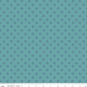 Mercantile Reminisce Raindrop Yardage C14395-Raindrop by Lori Holt of Bee in my Bonnet for Riley Blake Designs Sold in 1/2 yard increments.