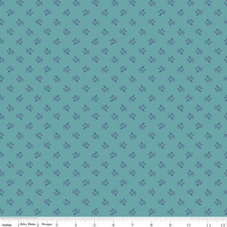 Mercantile Reminisce Raindrop Yardage C14395-Raindrop by Lori Holt of Bee in my Bonnet for Riley Blake Designs Sold in 1/2 yard increments.