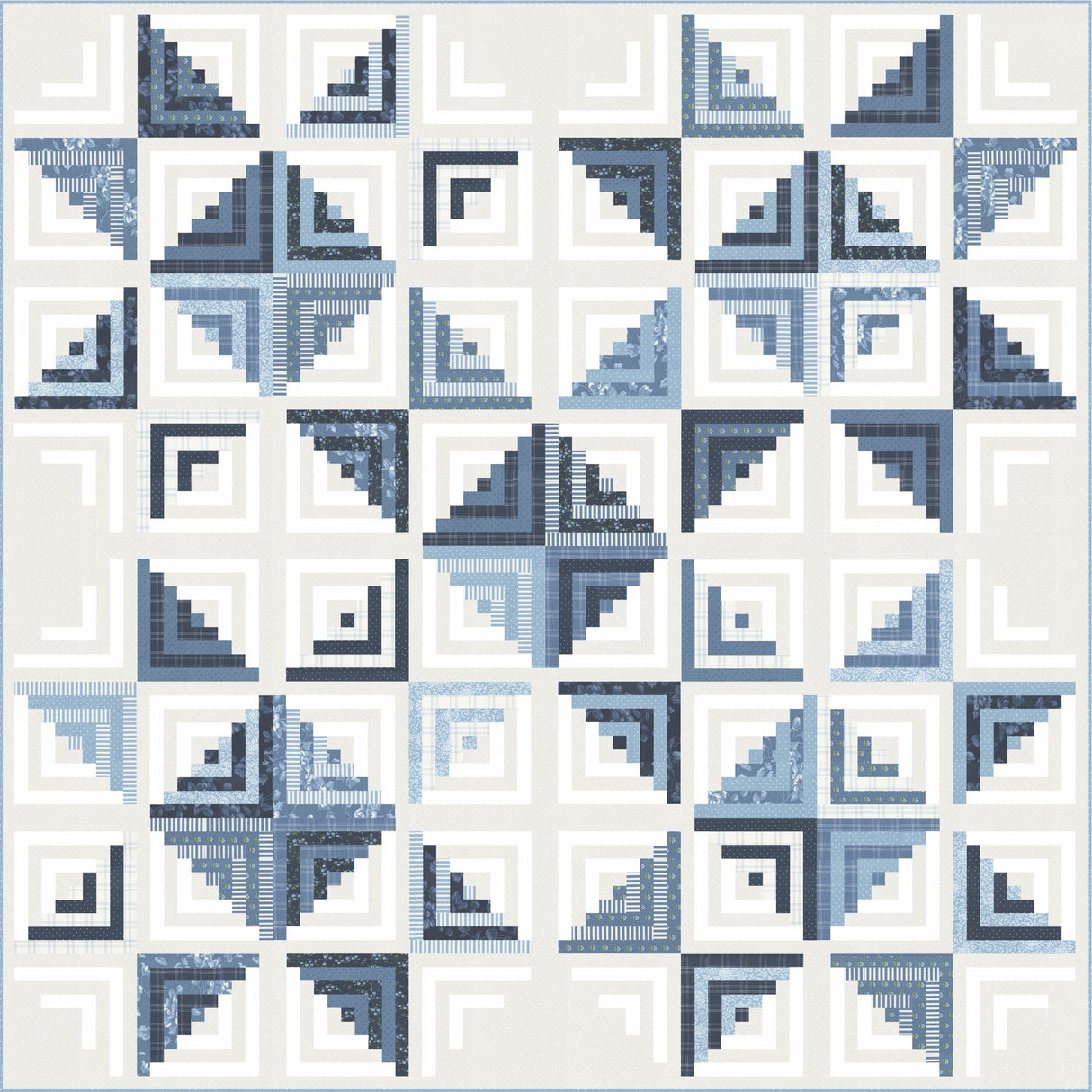 Sweet Escape Quilt Pattern by Thimble Blossoms TBL281 size - 80” x 80” Printed Pattern ONLY