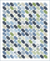 Coastal Quilt Pattern by Thimble Blossoms TBL280 size - 60 x 73” x 78” Printed Pattern ONLY
