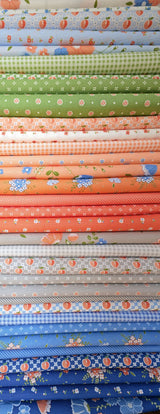 Peachy Keen Mini Charm 2.5" by Corey Yoder Coriander Quilts for Moda Fabrics 29170MC bin 69