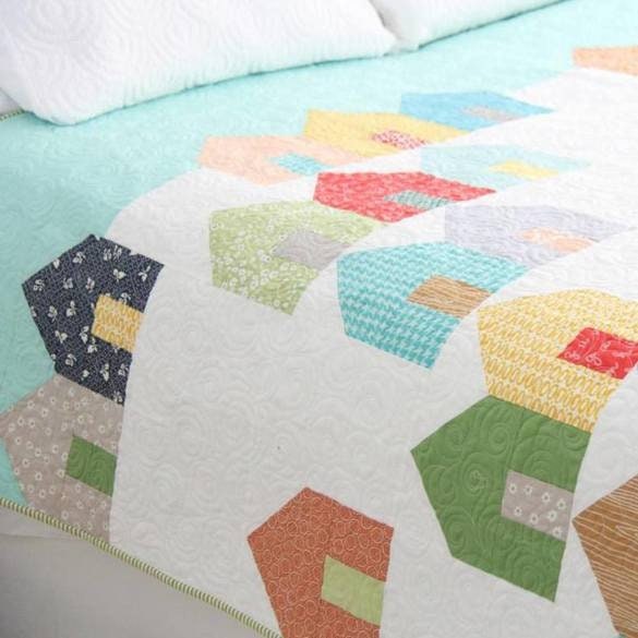 Suburbs Quilt Pattern, Paper Pattern only CCS137 by Allison Harris for Cluck Cluck Sew