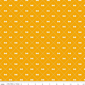 Rover Bone in Orange Cotton Quilt Fabric - C5212-Orange - Bella Blvd for Riley Blake Designs Fabrics Sold in 1/2 yard increments