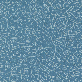 Starry Sky Constellations Evening Yardage 24162-16 by April Rosenthal for Moda Fabrics Sold in 1/2 yard increments