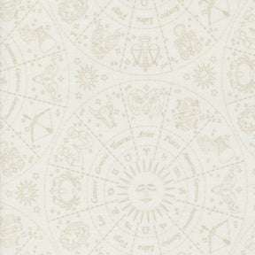 Starry Sky Zodiac Mist Yardage 24160-11 by April Rosenthal for Moda Fabrics Sold in 1/2 yard increments