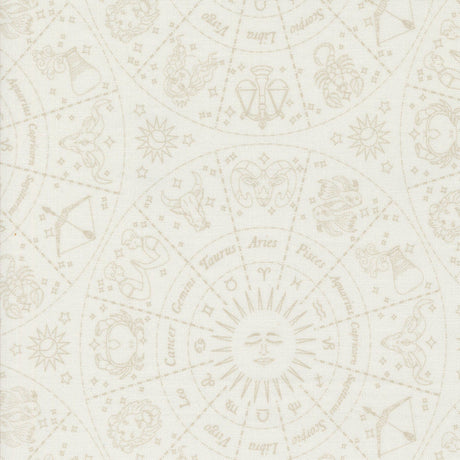 Starry Sky Zodiac Mist Yardage 24160-11 by April Rosenthal for Moda Fabrics Sold in 1/2 yard increments
