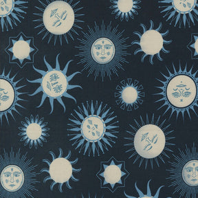 Starry Sky Solar Midnight Yardage 24161-18 by April Rosenthal for Moda Fabrics Sold in 1/2 yard increments