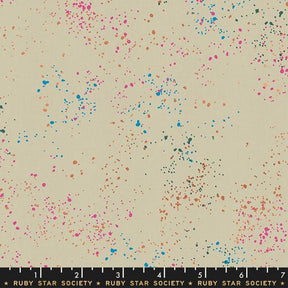 Speckled Metallic Khaki by Rashida Coleman Hale for Ruby Star Society RS5027 66M Sold in 1/2 Yard Increments
