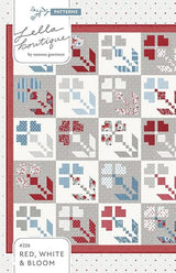 Red, White, & Bloom Printed Pattern by Vanessa Goertzen for Lella Boutique LB226