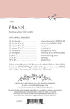 Frank Pillow Printed Pattern by Vanessa Goertzen for Lella Boutique LB 232