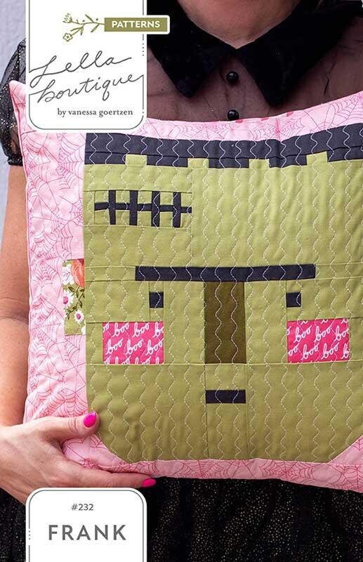 Frank Pillow Printed Pattern by Vanessa Goertzen for Lella Boutique LB 232