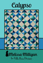 Calypso Printed Pattern Villa Rosa Designs Size 48" x 56"