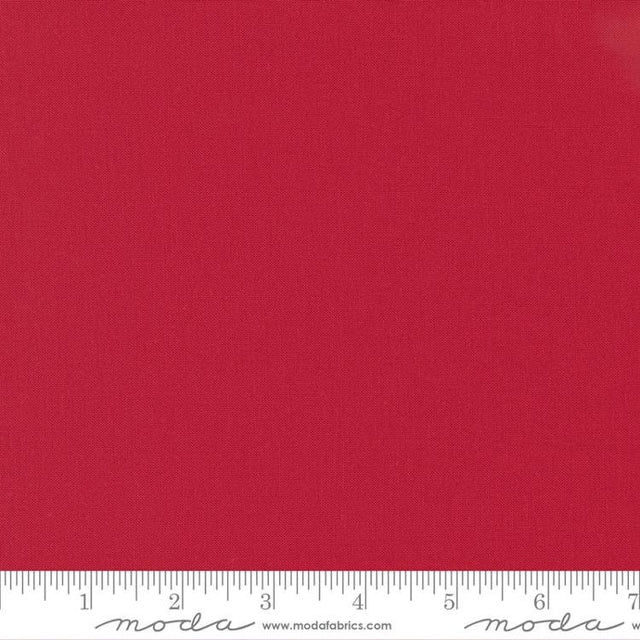 Moda Bella Solids Cherry by Moda Fabrics 9900-230 Sold in 1/2 yard increments