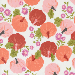 Hey Boo Pumpkin Patch Ghost Yardage 5210-11 by Lella Boutique Sold in 1/2 Yard Increments