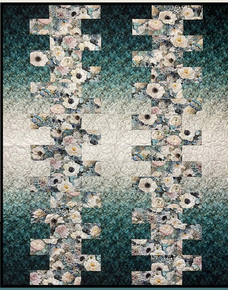 Creme Fraiche Quilt Pattern Card by Villa Rosa Designs # VRDMC109 finished size 60in x 72in