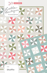 Shuffle Printed Quilt Pattern by Lella Boutique LB133 Vanessa Goertzen, Final Size: 66"x77"
