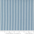 Shoreline Simple Stripe Medium Blue 55305-13 by Camille Roskelly Sold in 1/2 yard Increments