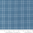 Shoreline Plaid Medium Blue 55302-13 by Camille Roskelly Sold in 1/2 yard Increments