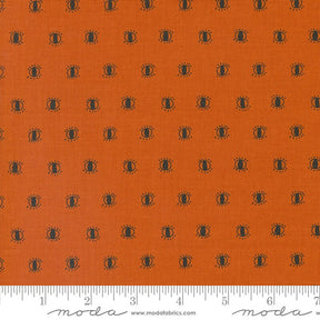 Noir Watching Eyes Pumpkin Yardage 11546-14 by Alli K Design Sold in 1/2 yard increments