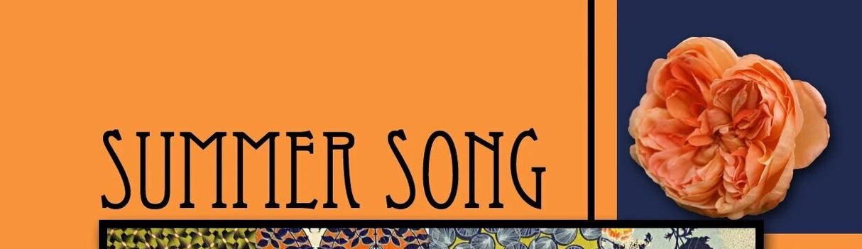 SUMMER SONG Quilt Pattern by Villa Rosa Designs 46"x58"