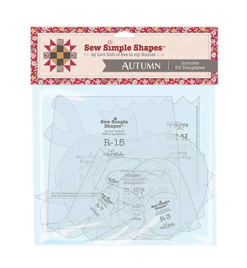 Autumn How To Build A Scarecrow Sew Simple Shapes Lori Holt STT-35006