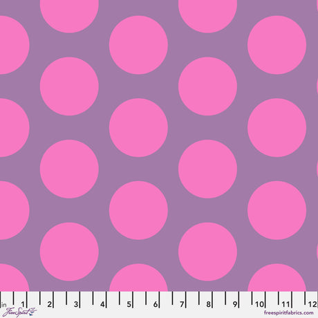 Roar! - Dinosaur Eggs -Mist sold 1/2 yard increments PWTP230.Mist Tula Pink for Free Spirit Fabrics