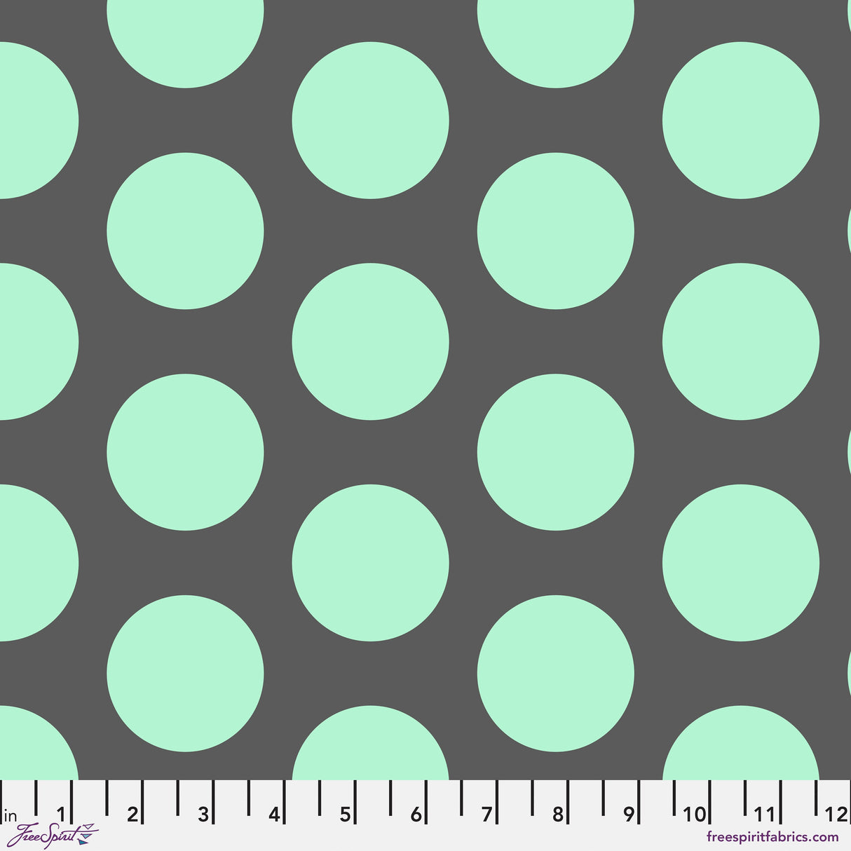 Roar! - Dinosaur Eggs -Storm sold 1/2 yard increments PWTP230.Storm by Tula Pink for Free Spirit Fabrics