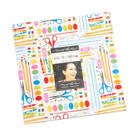 Back to School Layer Cake 20790LC by Stacy Iest Hsu for Moda Fabrics