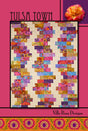 Tulsa Town Quilt Pattern Card by Villa Rosa Designs finished size 57" x 72"