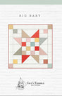 Big Baby Quilt Pattern GGT0752 Finished size 38" x 38" by Gigi's Thimble Precut friendly and a little background