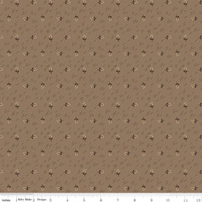Autumn Chestnut Berries Yardage C14652-CHESTNUT Sold in 1/2 Yard Increments cut continuously