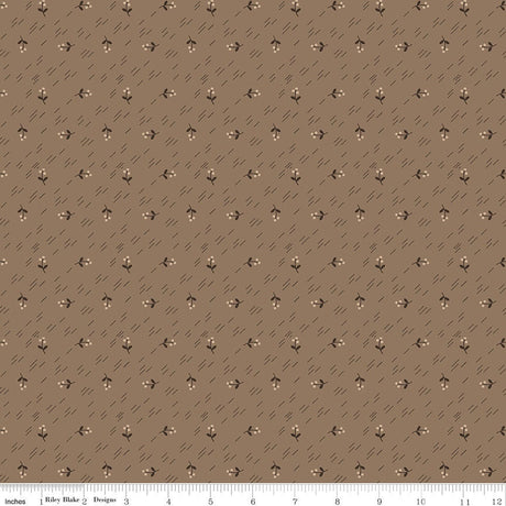Autumn Chestnut Berries Yardage C14652-CHESTNUT Sold in 1/2 Yard Increments cut continuously