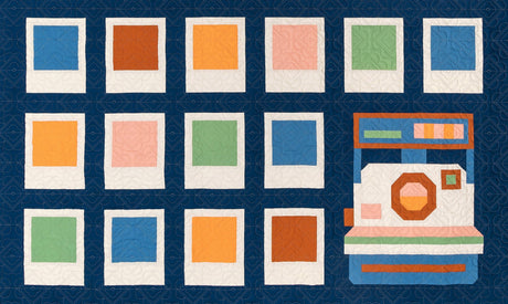 Snap Happy Quilt Pattern PPP41 from Pen & Paper Patterns By Lindsey Neil three sizes